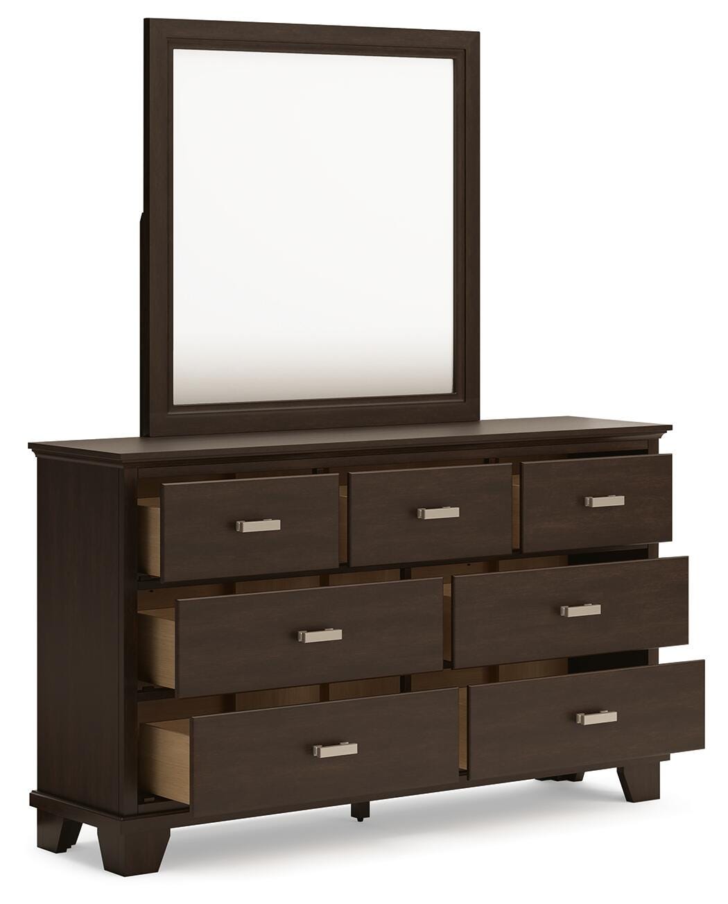 Covetown Twin Panel Bed, Dresser, Mirror and Nightstand