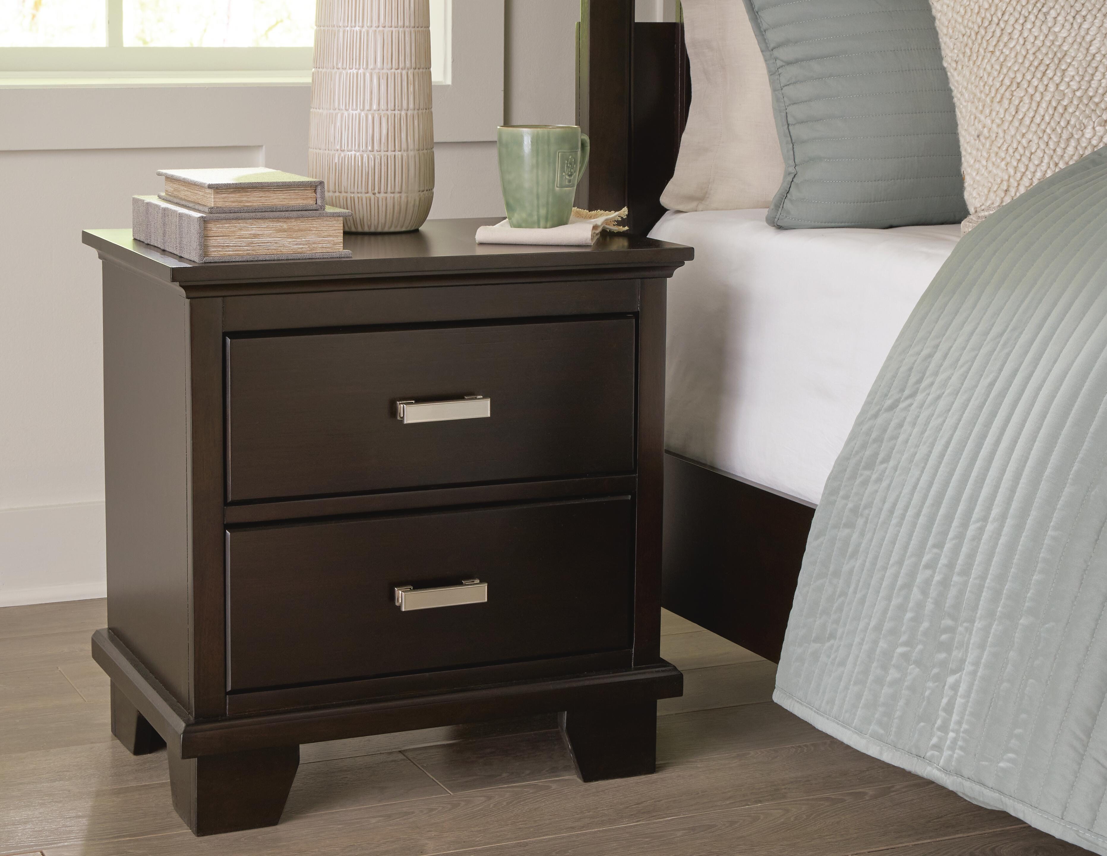 Covetown Twin Panel Bed, Dresser, Mirror and Nightstand