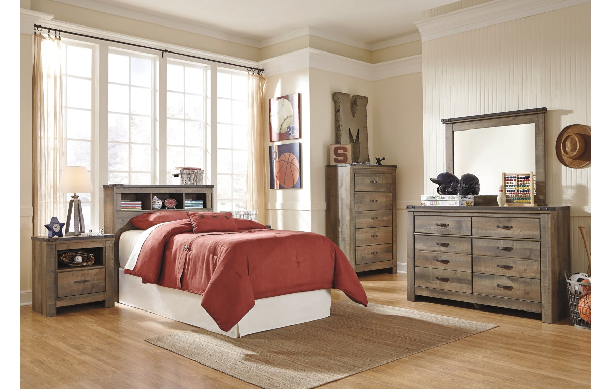 Trinell Twin Bookcase Headboard