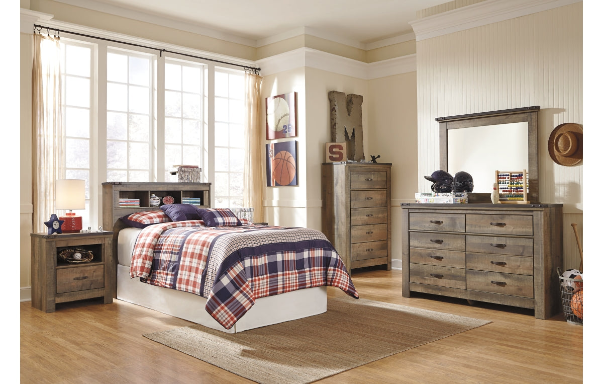 Trinell Twin Bookcase Headboard