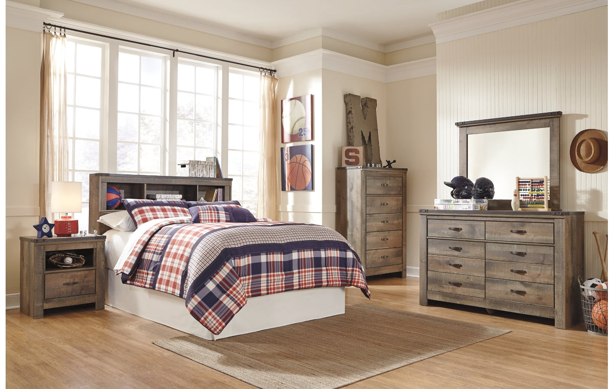 Trinell Full Bookcase Headboard