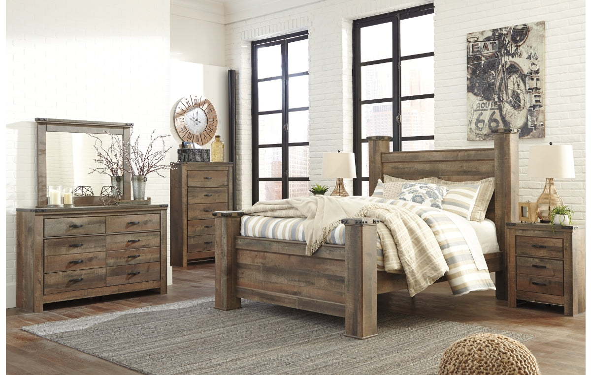Trinell Queen Poster Bed