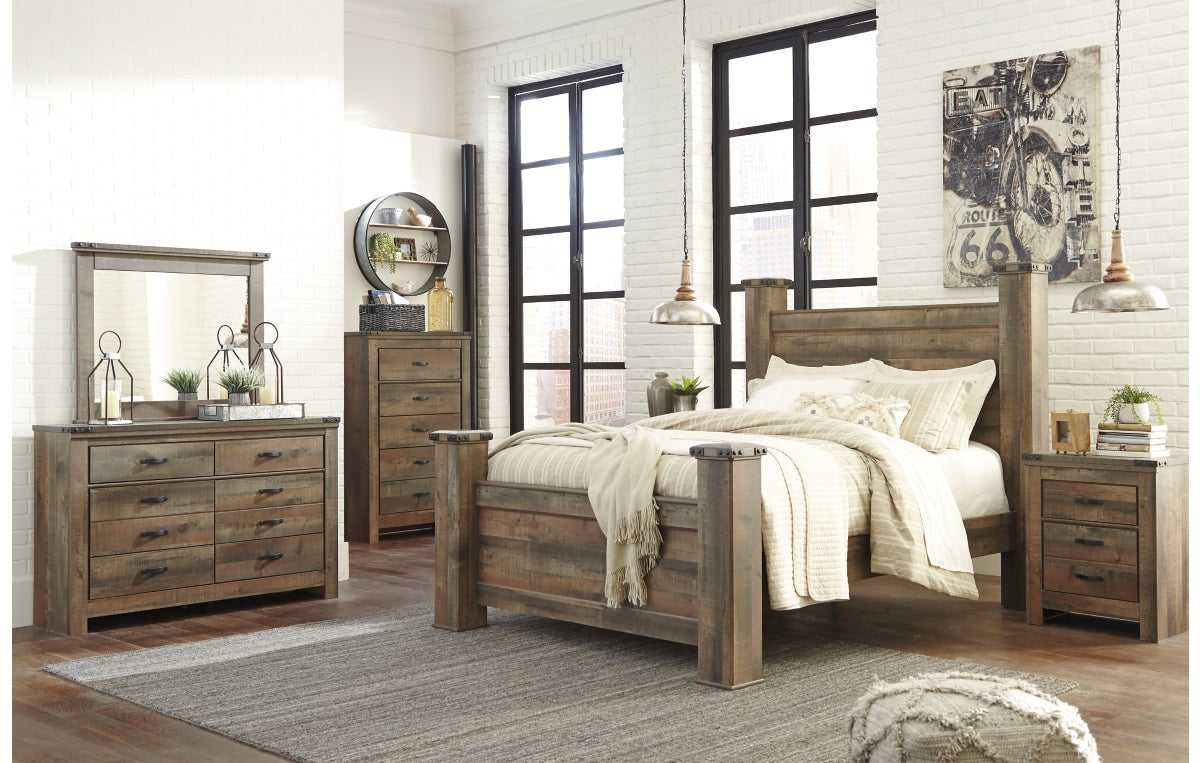 Trinell Queen Poster Bed