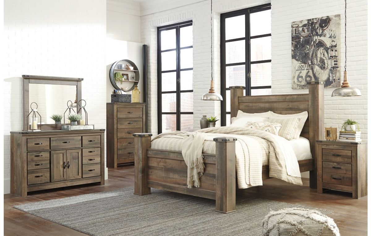 Trinell Queen Poster Bed
