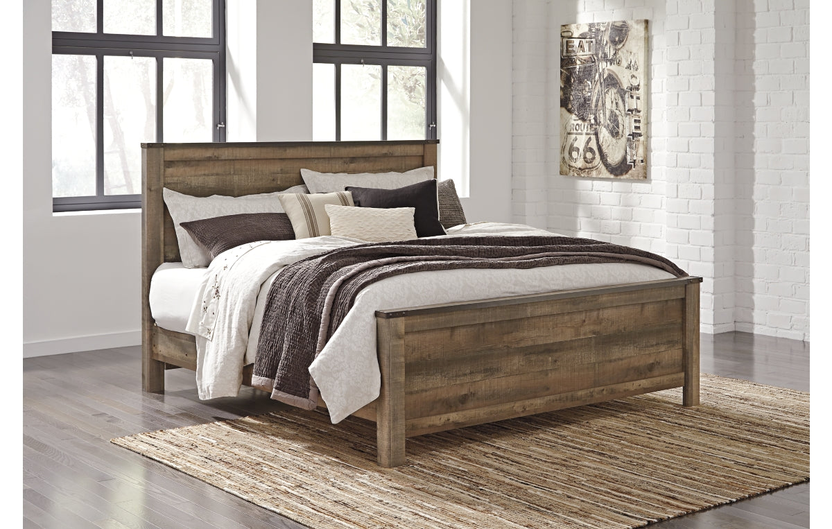 Trinell King Panel Bed