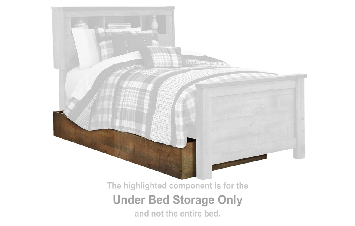 Trinell Full Bookcase Bed with Storage
