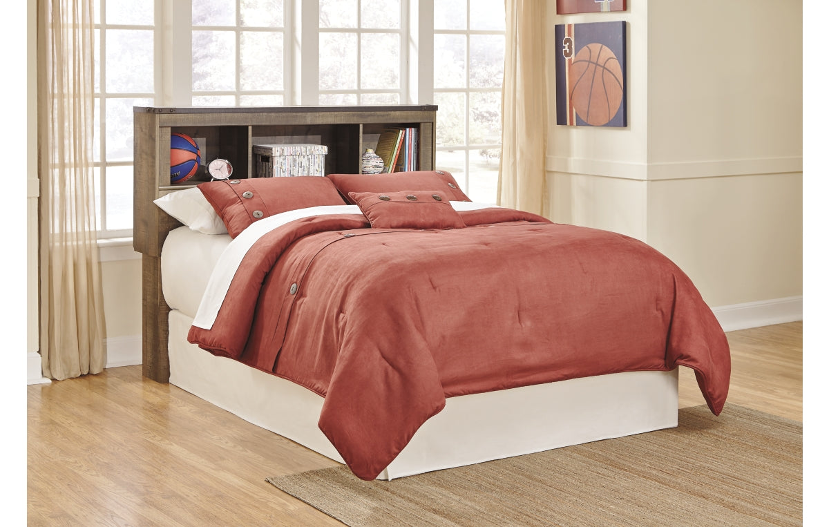 Trinell Full Bookcase Bed with Storage