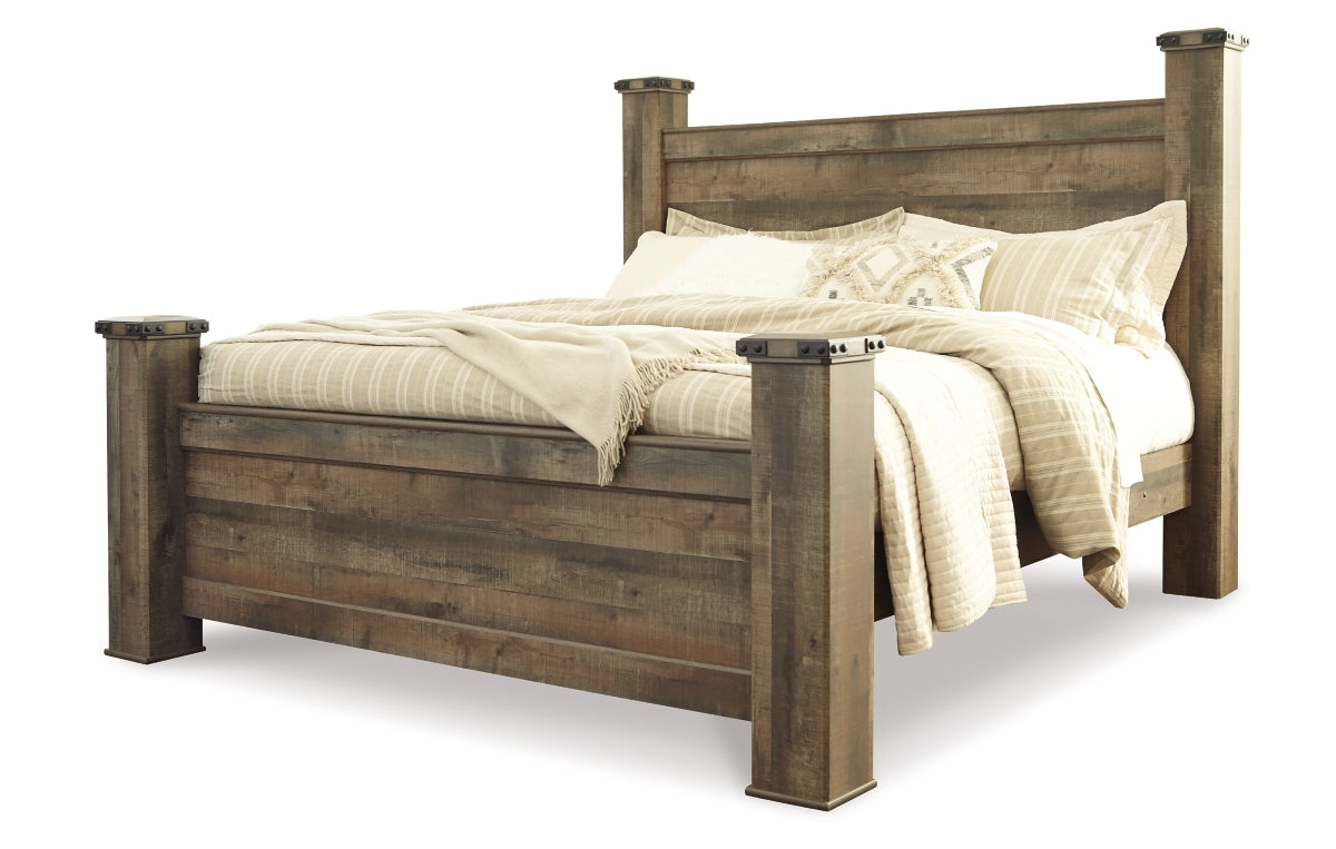 Trinell King Poster Bed