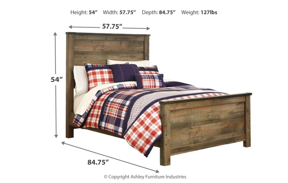 Trinell Full Panel Bed