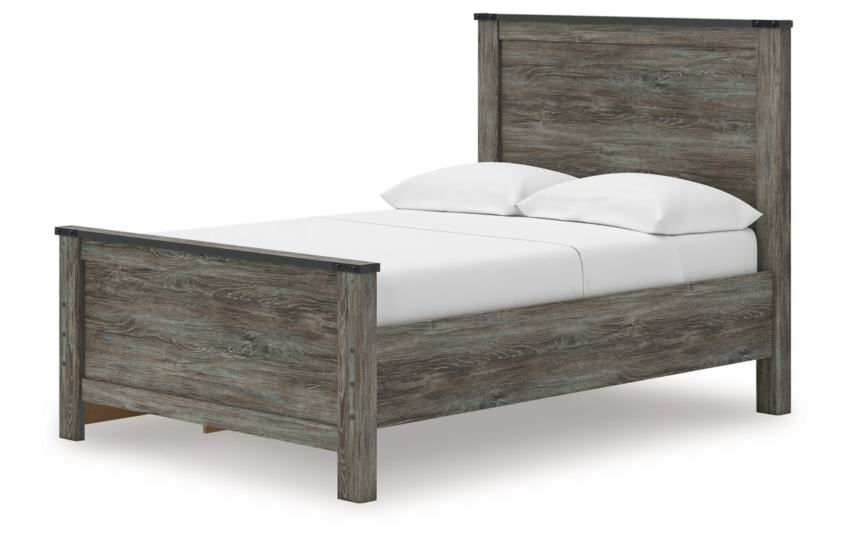 Frandern Full Panel Bed with Storage