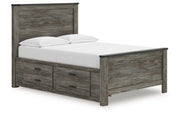 Frandern Full Panel Bed with Storage