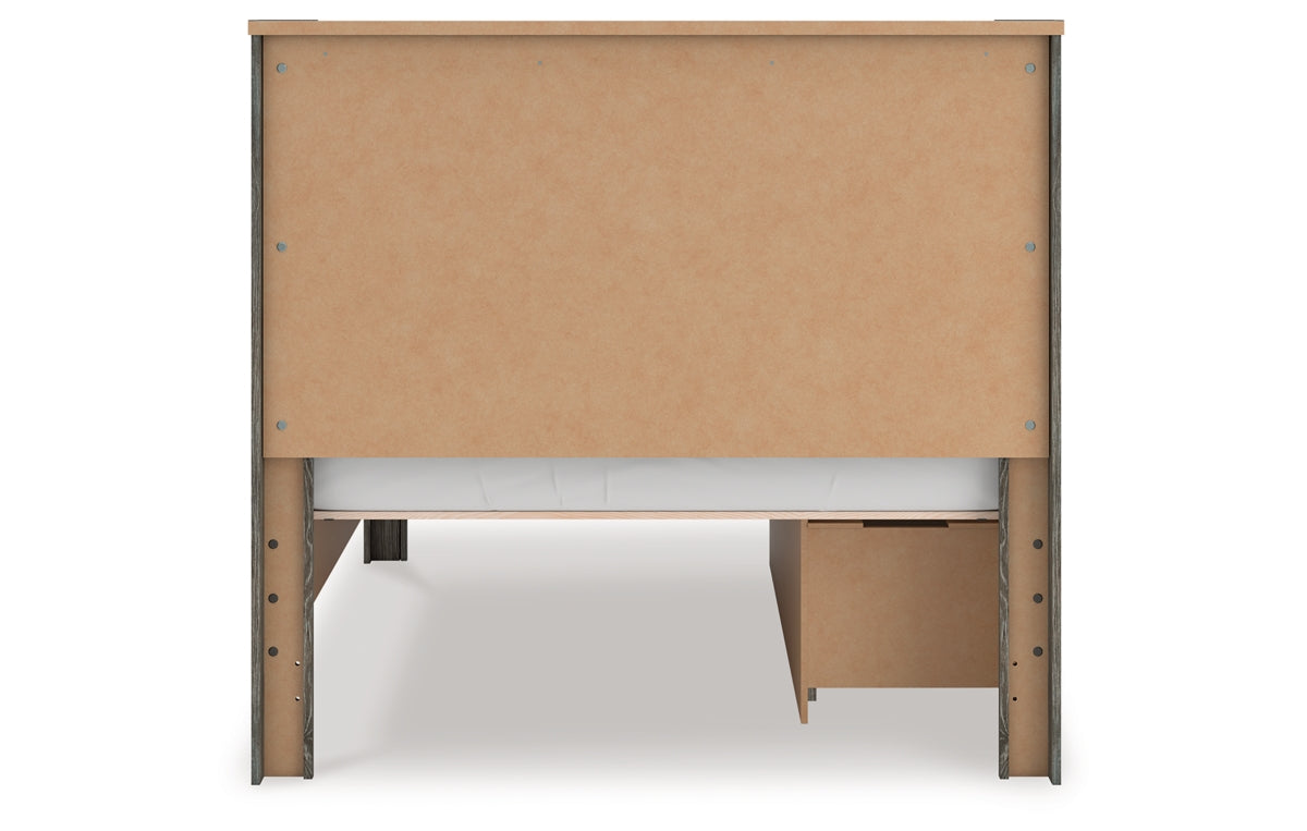 Frandern Full Panel Bed with Storage