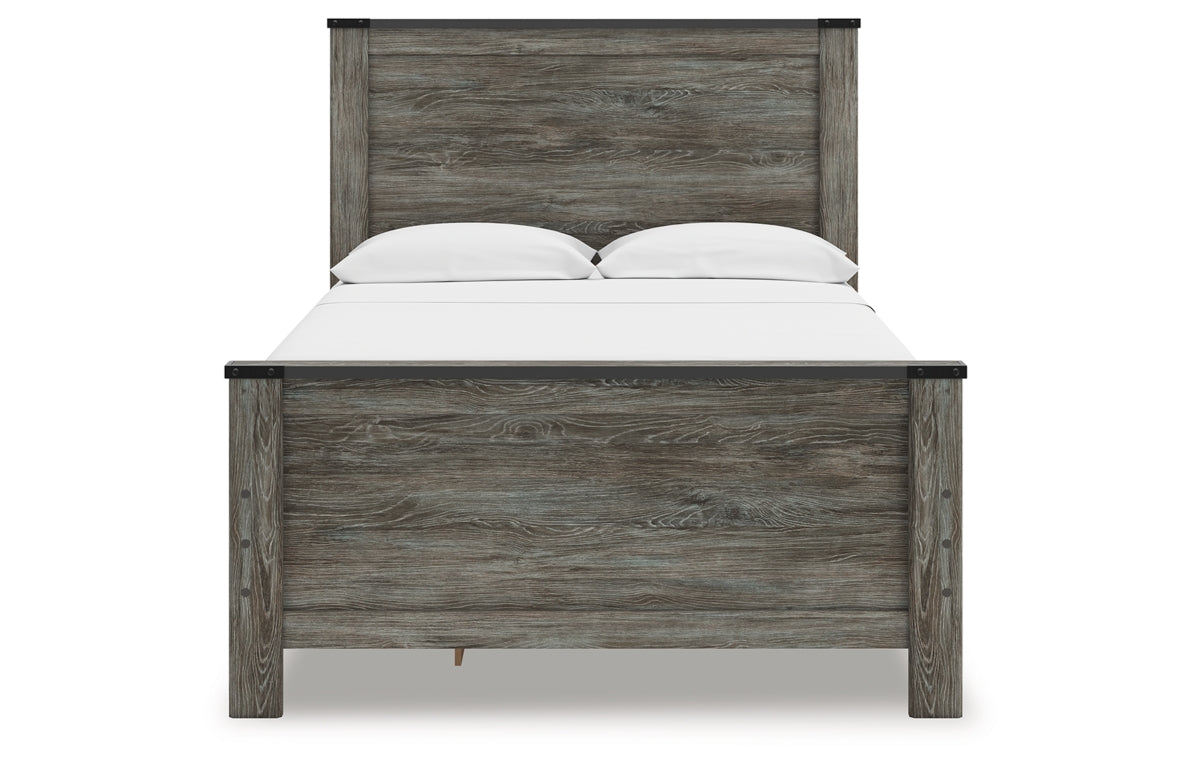 Frandern Full Panel Bed with Storage