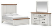 Savonport Full Panel Bed, Dresser and Mirror