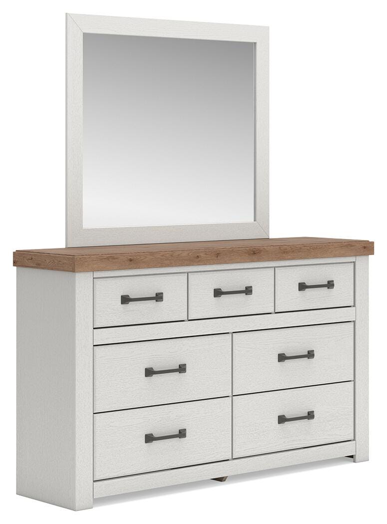 Savonport King Panel Bed, Dresser, Mirror and Chest