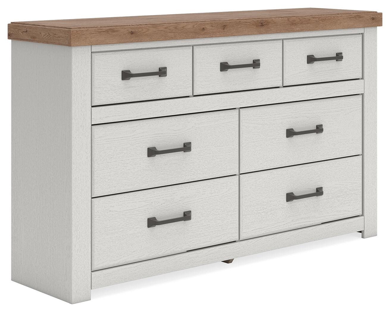 Savonport Twin Panel Storage Bed, Dresser, Mirror and Chest