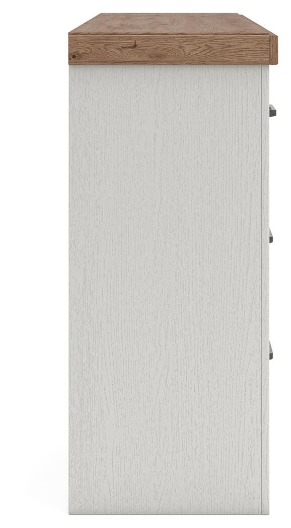 Savonport Twin Panel Storage Bed, Dresser, Mirror and Chest