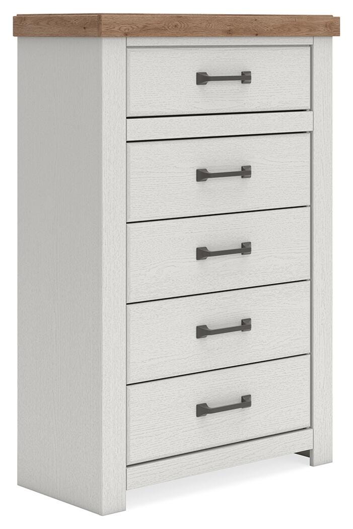 Savonport Queen Panel Storage Bed, Dresser, Mirror, Chest and Nightstand