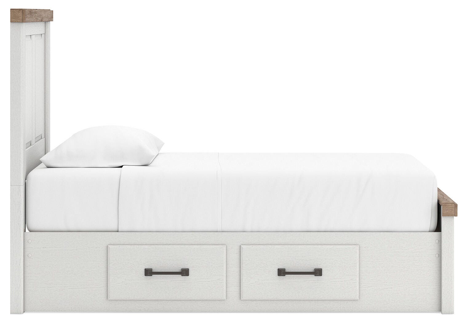 Savonport Twin Panel Bed with Storage