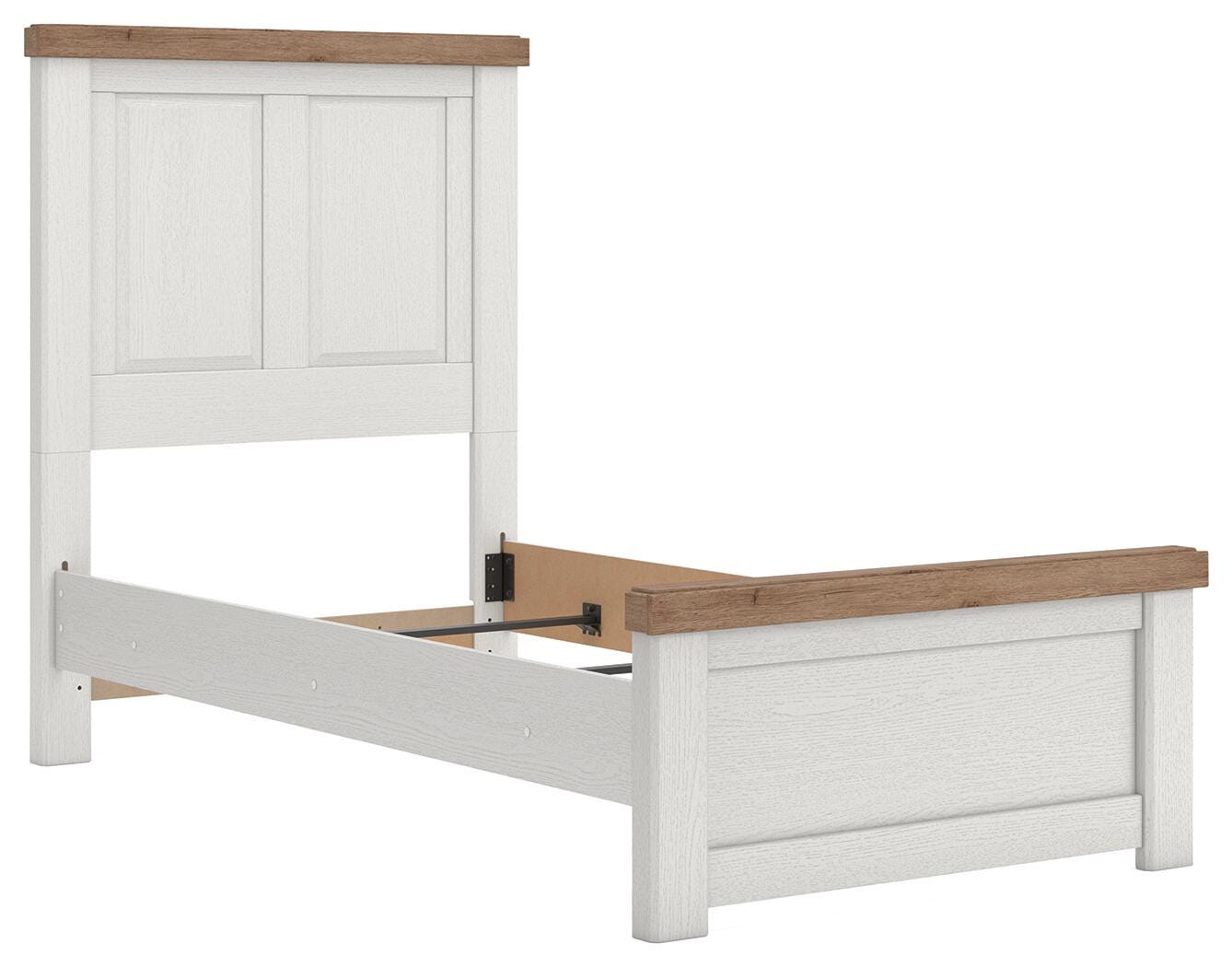 Savonport Twin Panel Bed, Dresser, Mirror and Chest