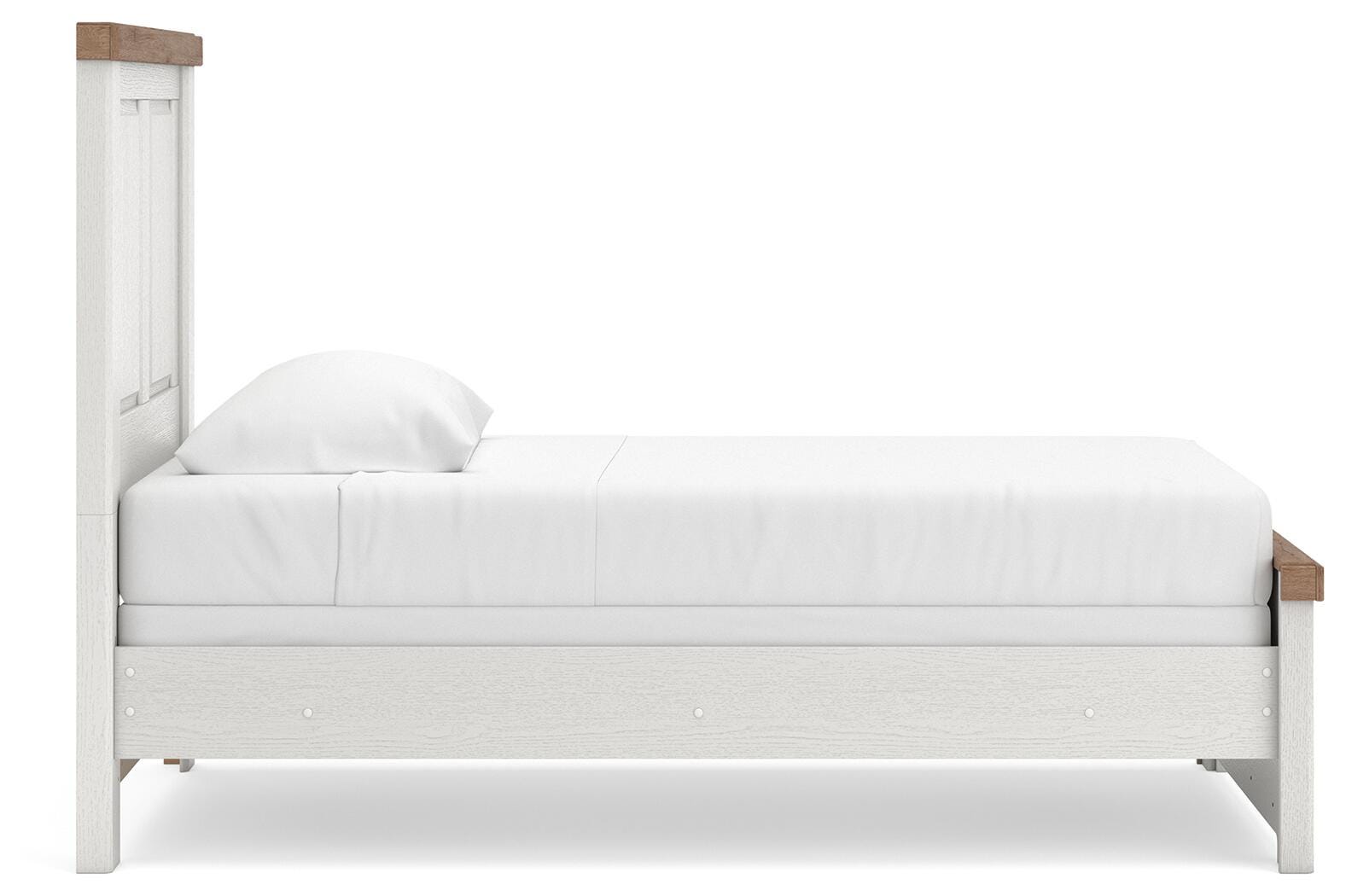 Savonport Twin Panel Bed. Dresser, Mirror and Nightstand