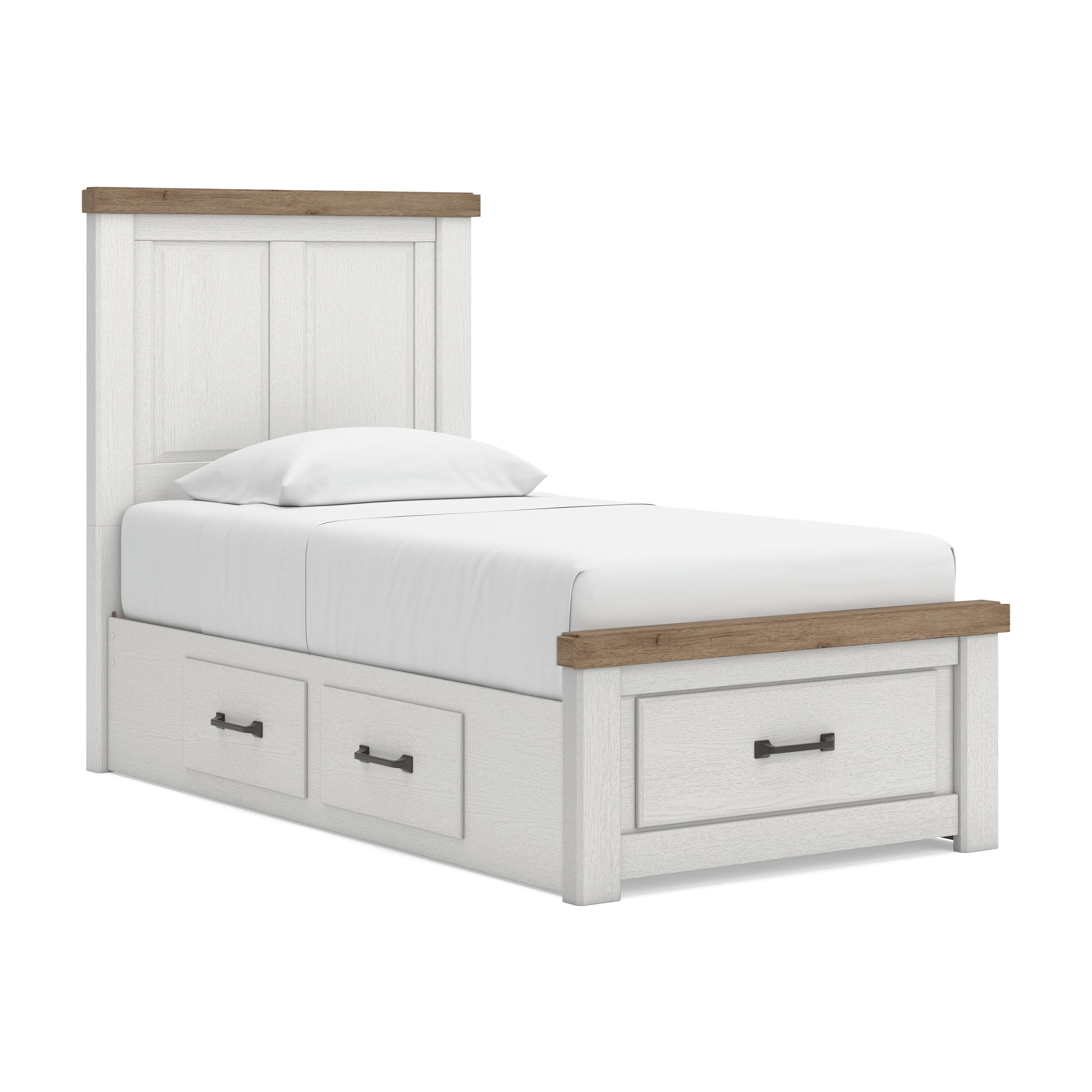 Savonport Twin Panel Storage Bed