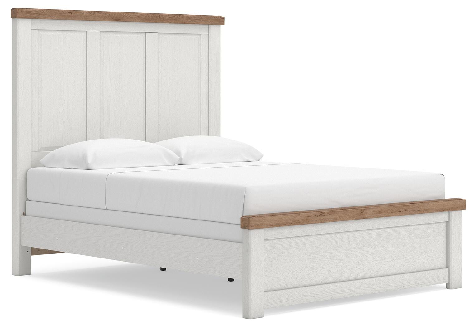 Savonport Queen Panel Bed. Dresser, Mirror and Nightstand