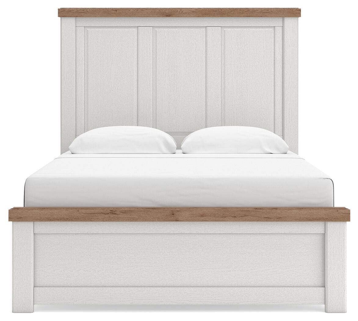 Savonport Queen Panel Bed, Dresser and Mirror