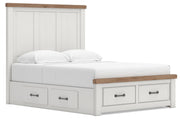 Savonport Queen Panel Storage Bed