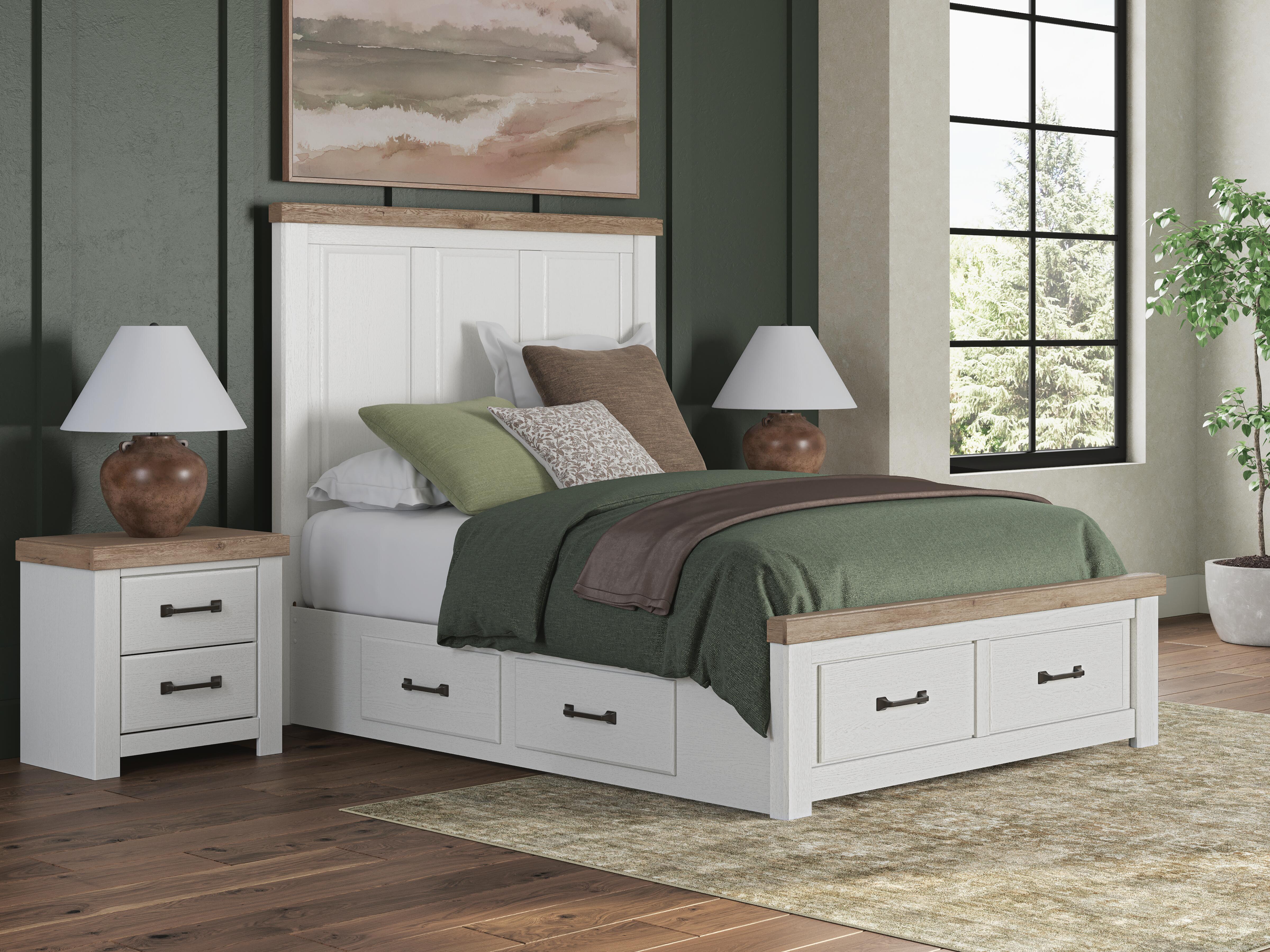 Savonport Queen Panel Storage Bed