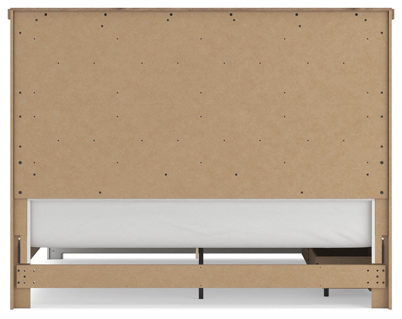 Savonport King Panel Bed with Storage, Dresser, Mirror and Chest