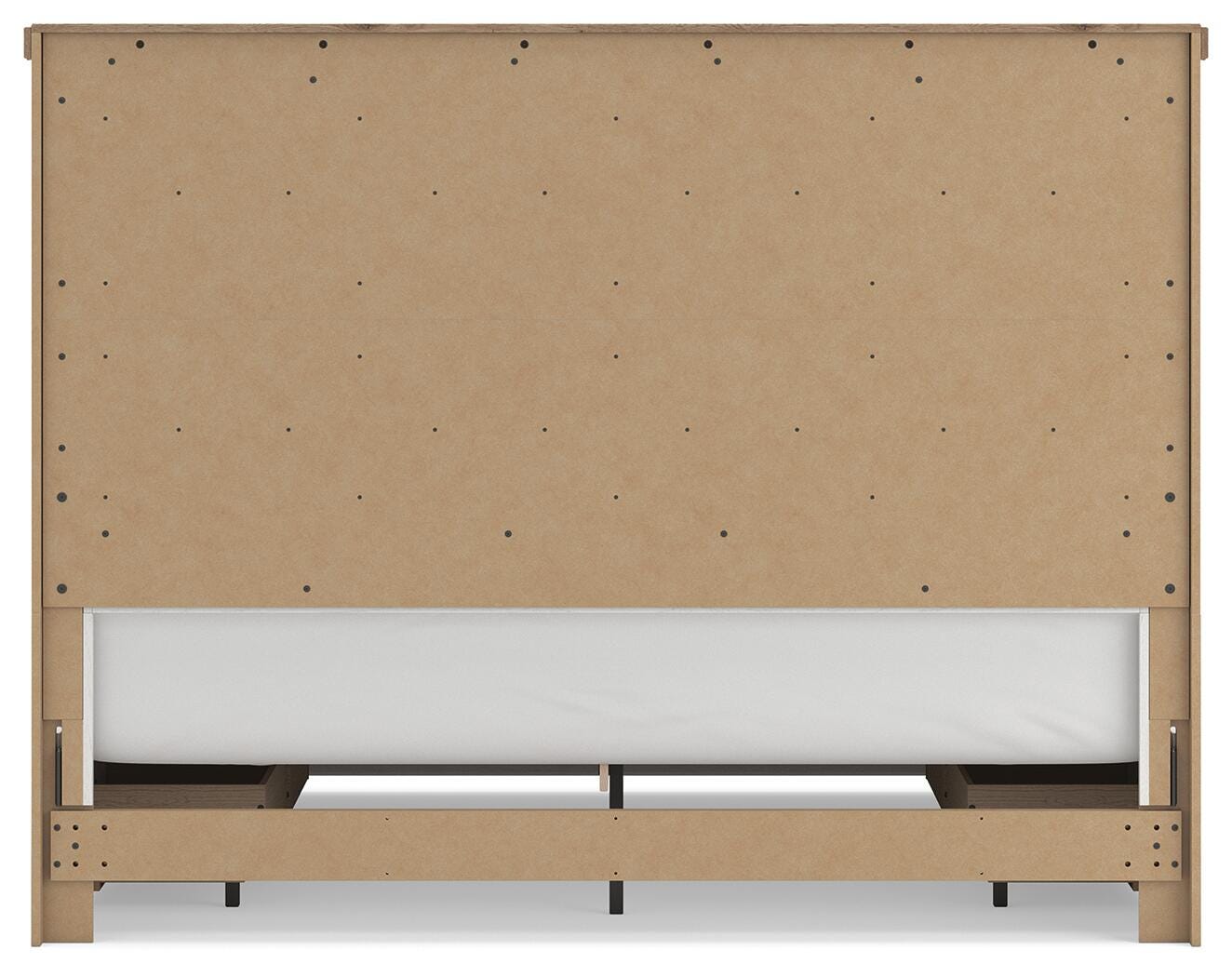 Savonport King Panel Bed with Storage, Dresser, Mirror and Chest