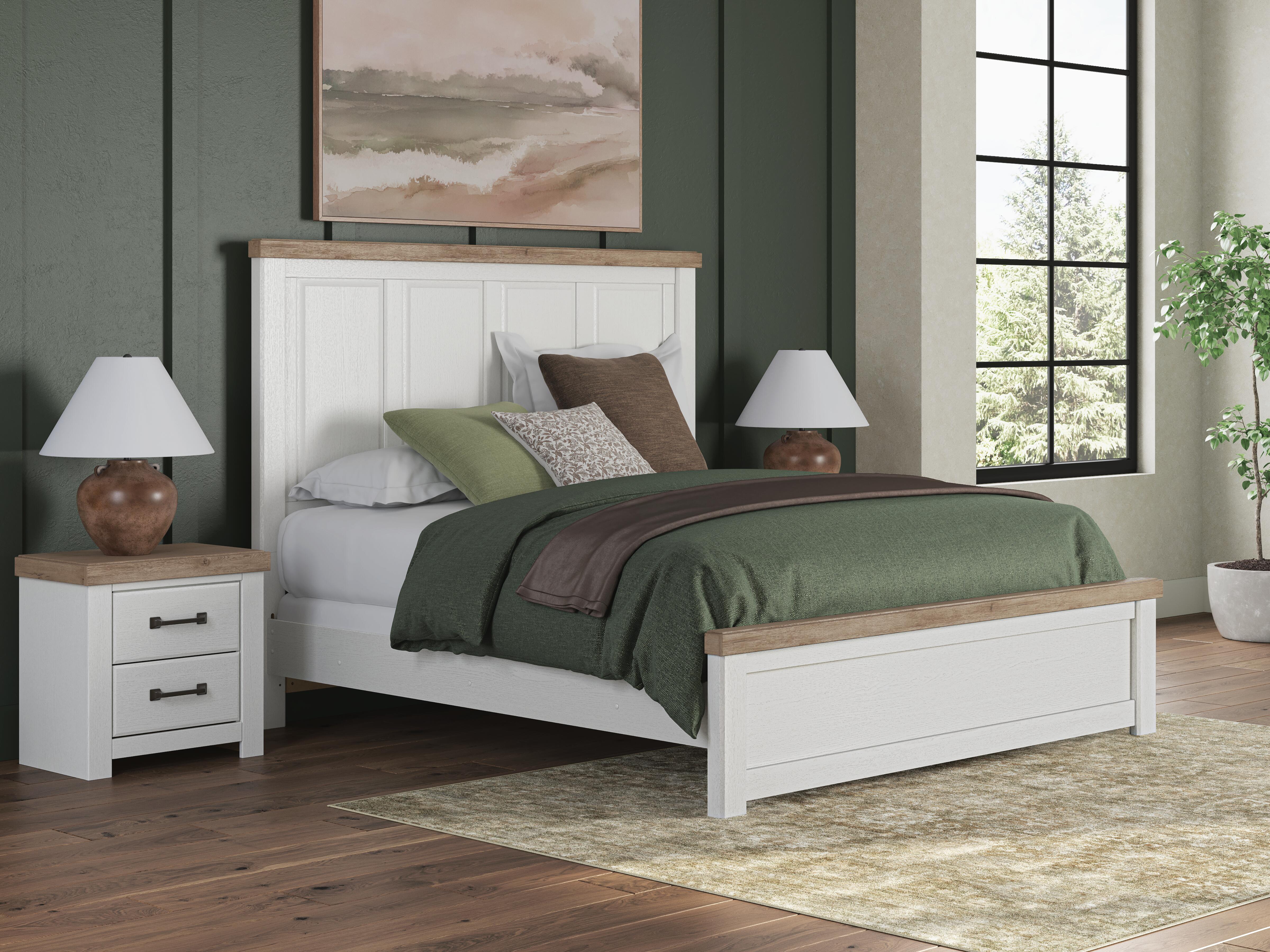 Savonport King Panel Bed, Dresser, Mirror and Chest