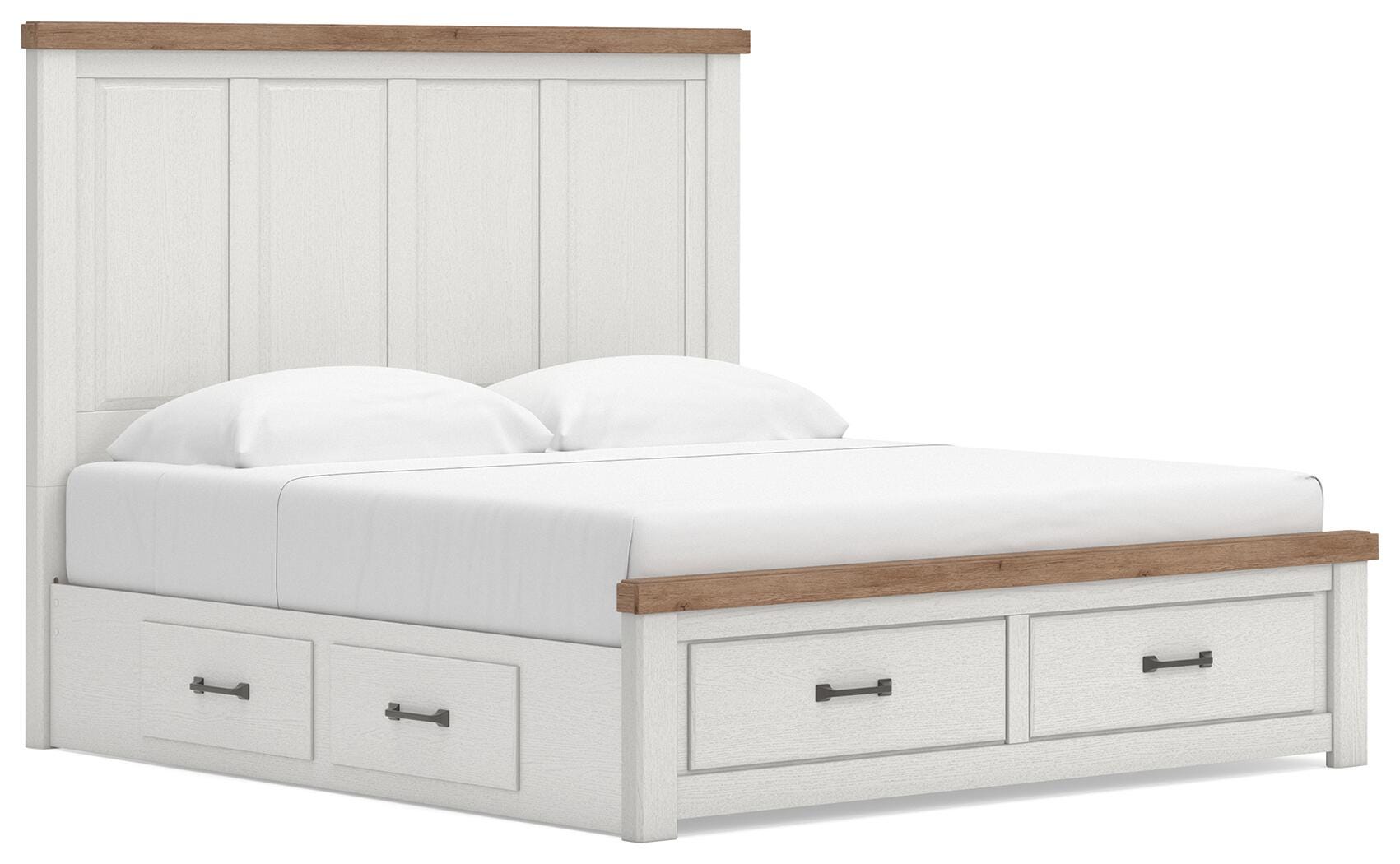 Savonport King Panel Storage Bed