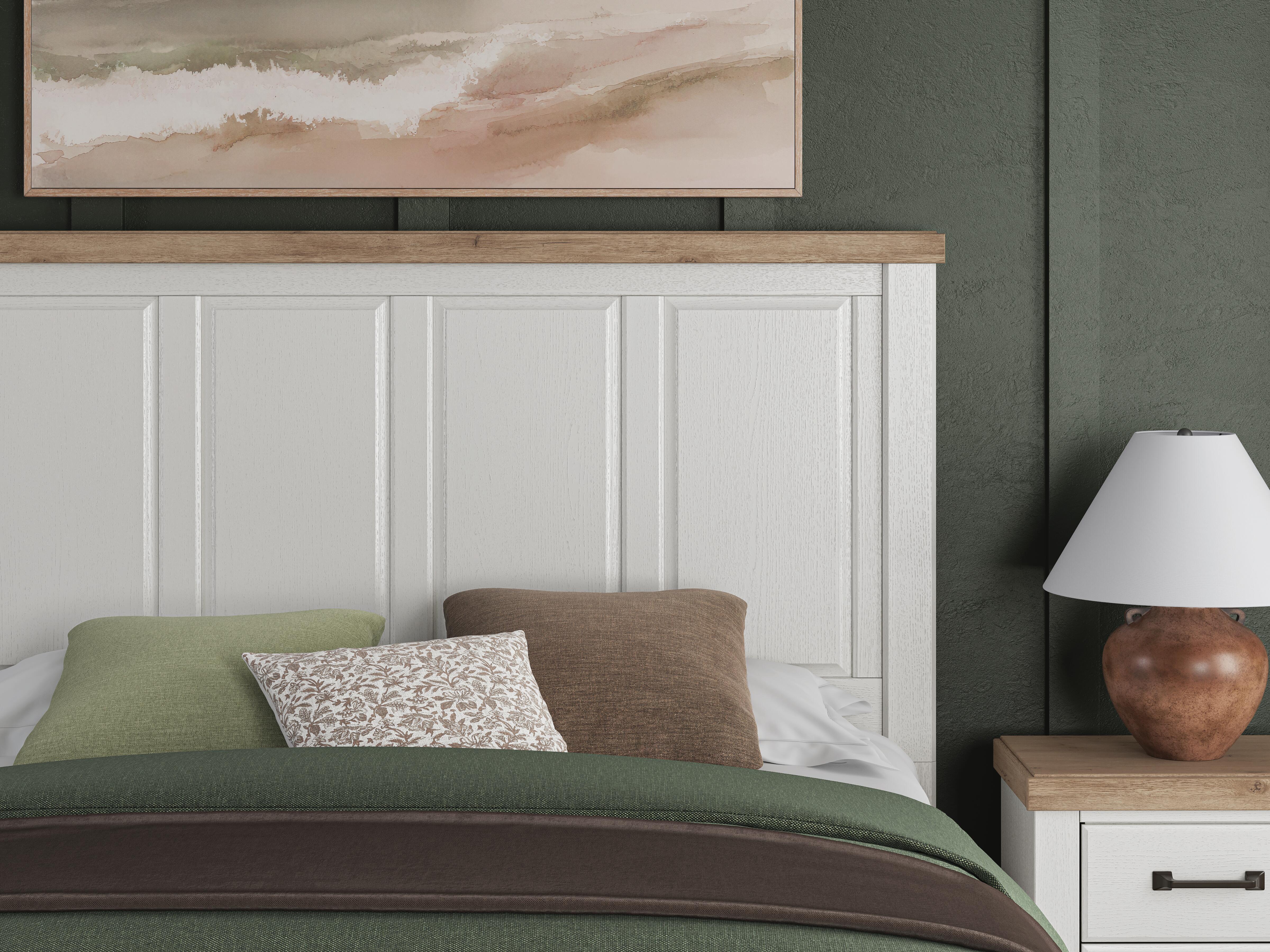 Savonport King Panel Storage Bed
