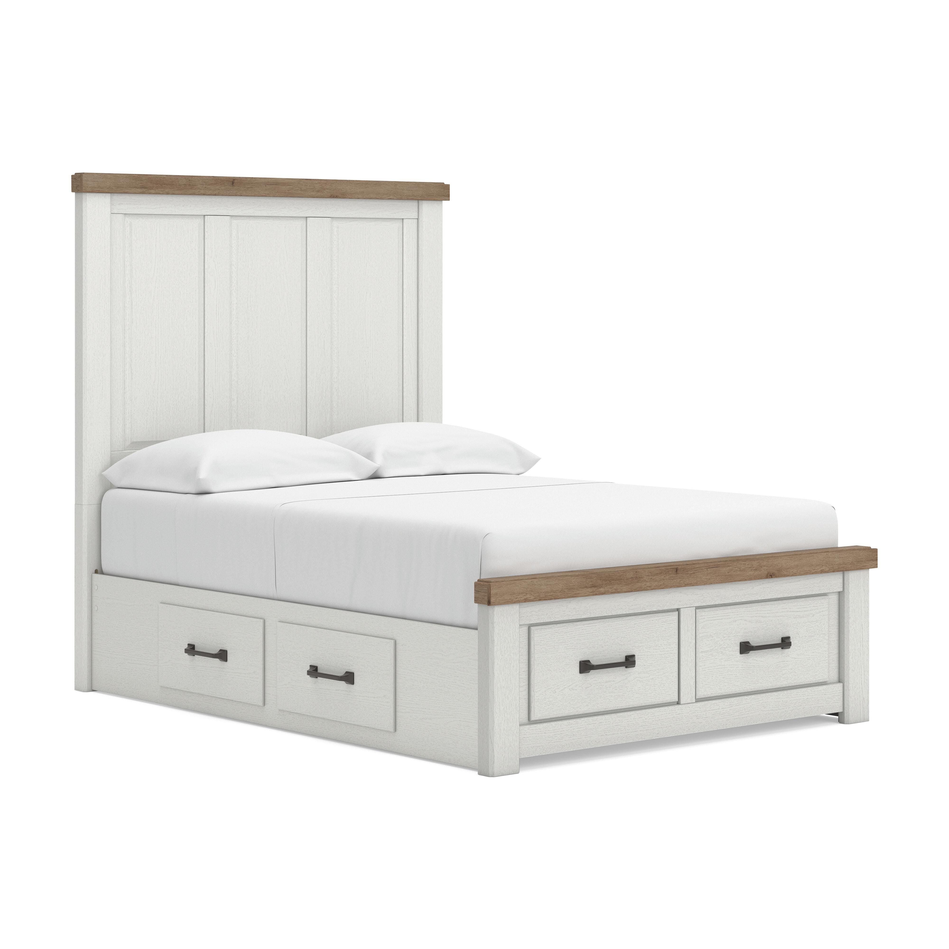 Savonport Full Panel Storage Bed