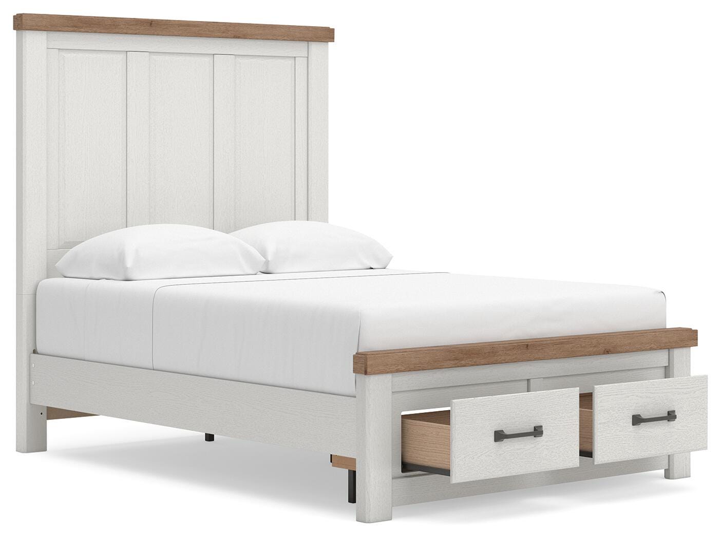 Savonport Full Panel Storage Bed