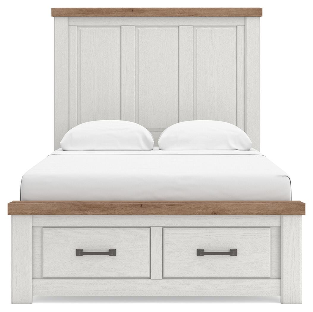 Savonport Full Panel Storage Bed
