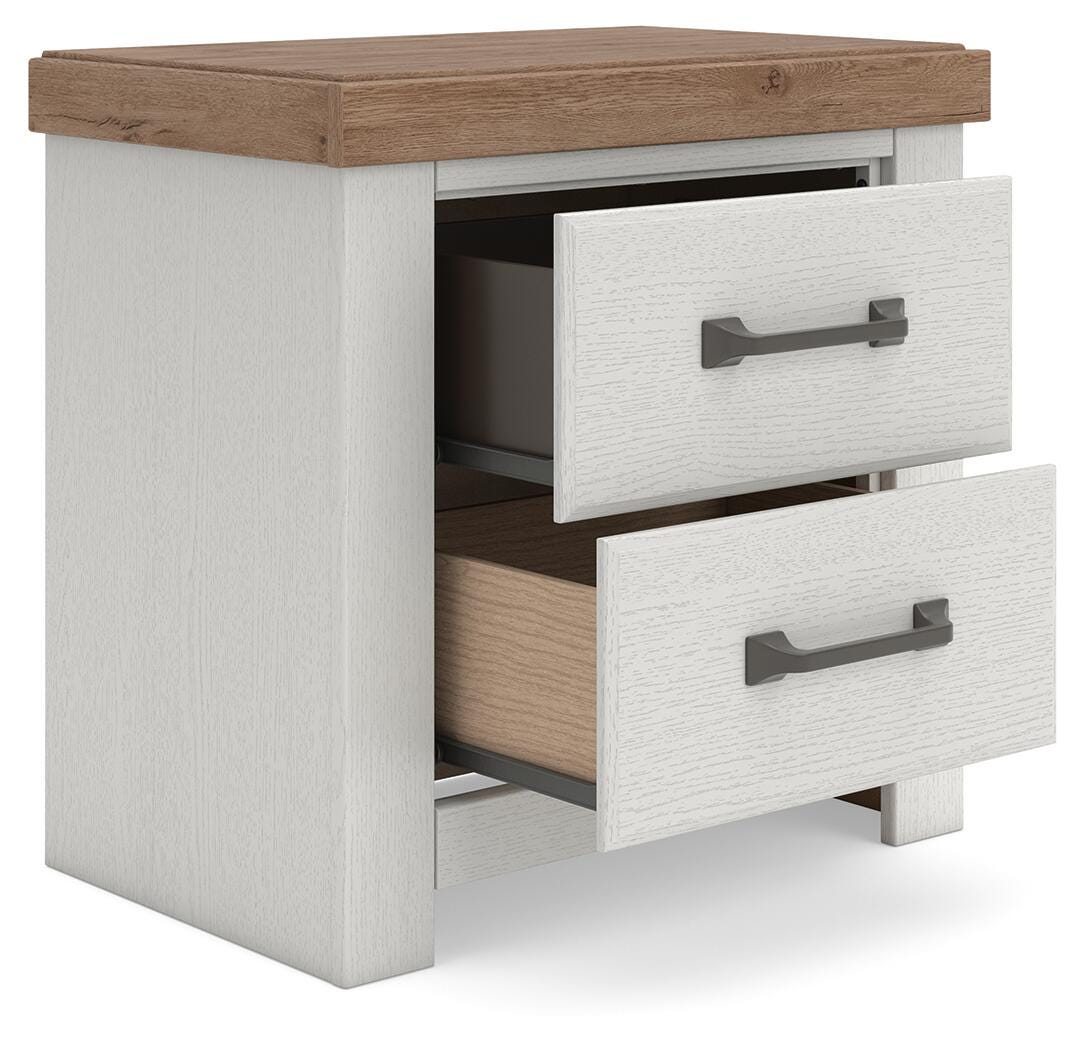 Savonport Queen Panel Bed with Storage, Dresser, Mirror and Chest
