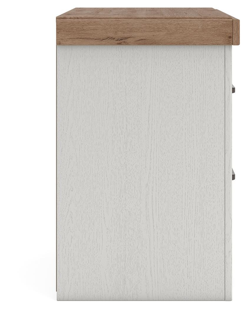 Savonport Queen Panel Bed. Dresser, Mirror and Nightstand