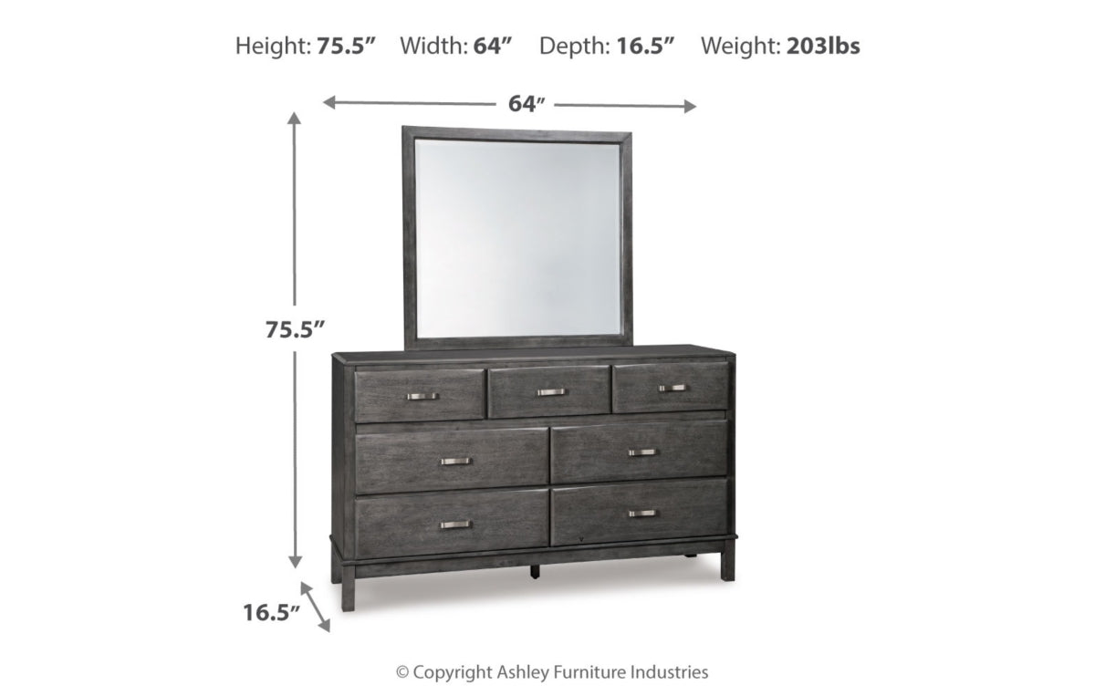 Caitbrook Dresser and Mirror