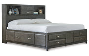 Caitbrook King Storage Bed with 8 Drawers