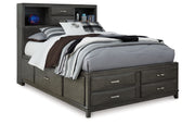 Caitbrook Full Storage Bed with 7 Drawers