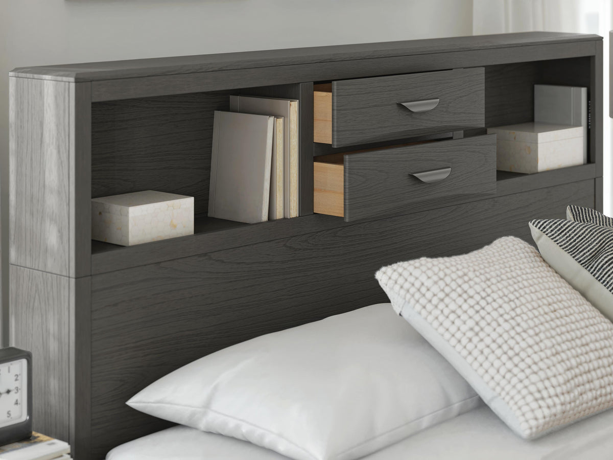 Mazing California King Storage Bed