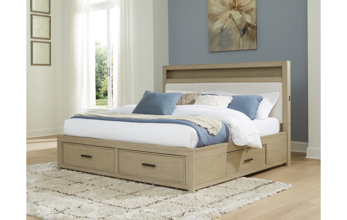Calmoro King Bookcase Bed