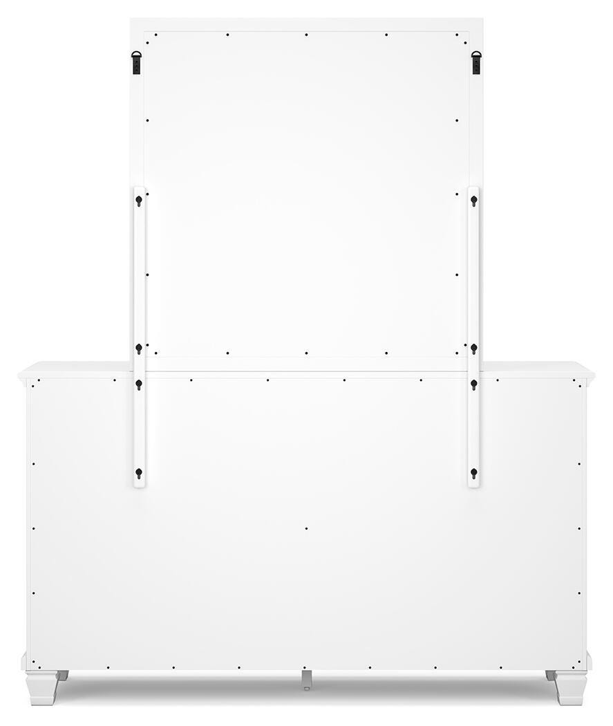 Fortman Twin Panel Bed, Dresser, Mirror and Nightstand