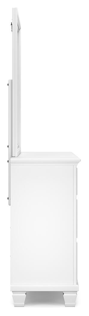 Fortman Twin Panel Bed, Dresser, Mirror and Nightstand