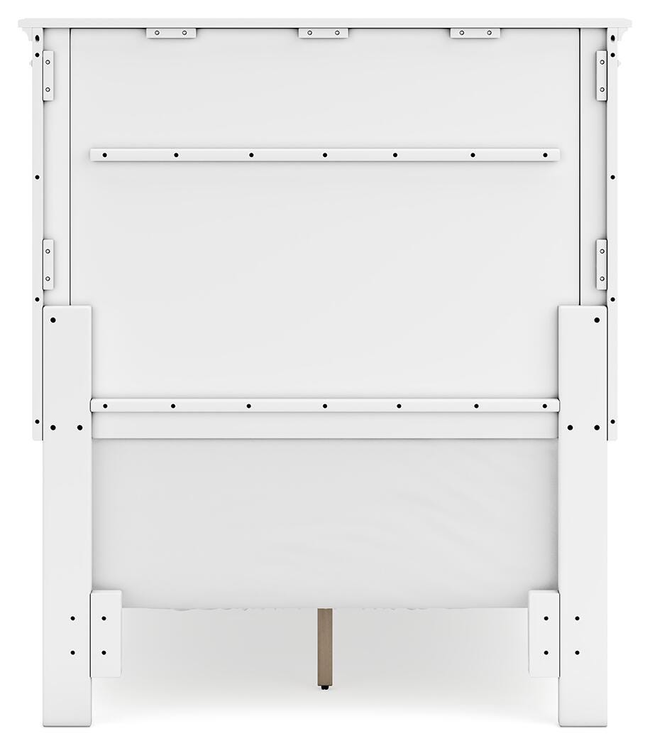 Fortman Twin Panel Bed, Dresser, Mirror and Nightstand