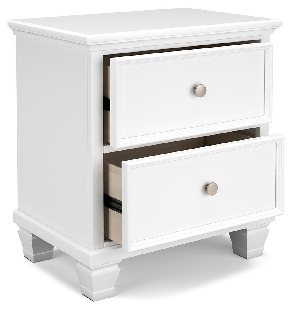 Fortman Twin Panel Bed, Dresser, Mirror and Nightstand