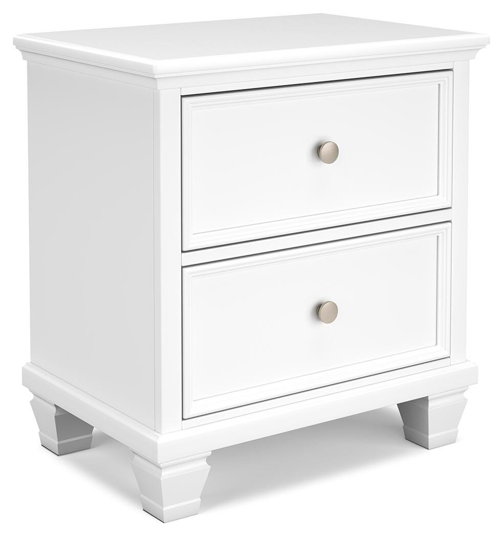 Fortman Twin Panel Bed, Dresser, Mirror and Nightstand